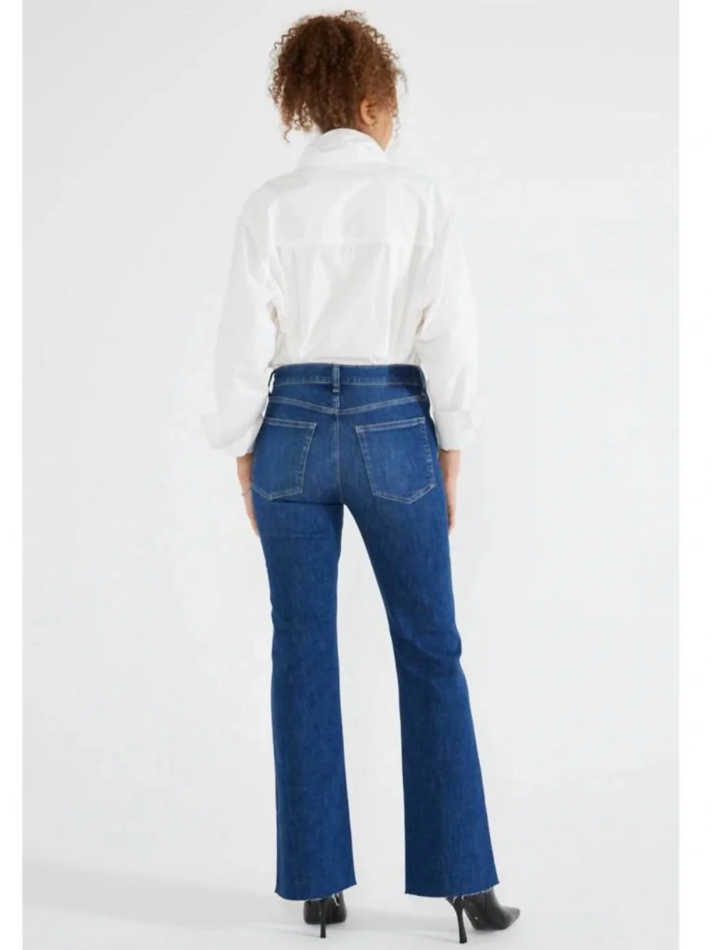 ETICA anya modern flare jean sz 29 blue high rise